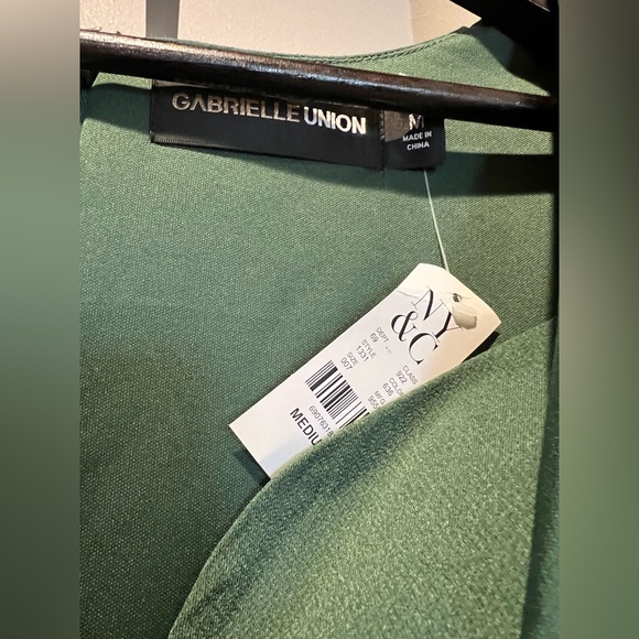 Gabrielle Union Ny&Co size medium dark green nwt dress A60 - Picture 4 of 4